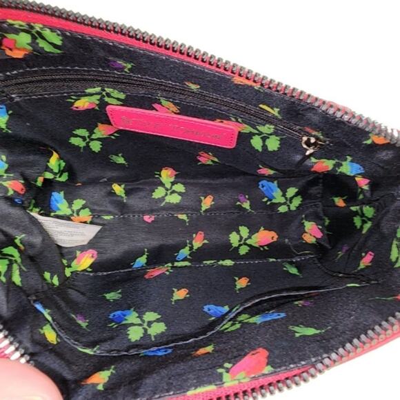 Betsey Johnson Anaya Crossbody with Scarf Hot Pink - Picture 8 of 9